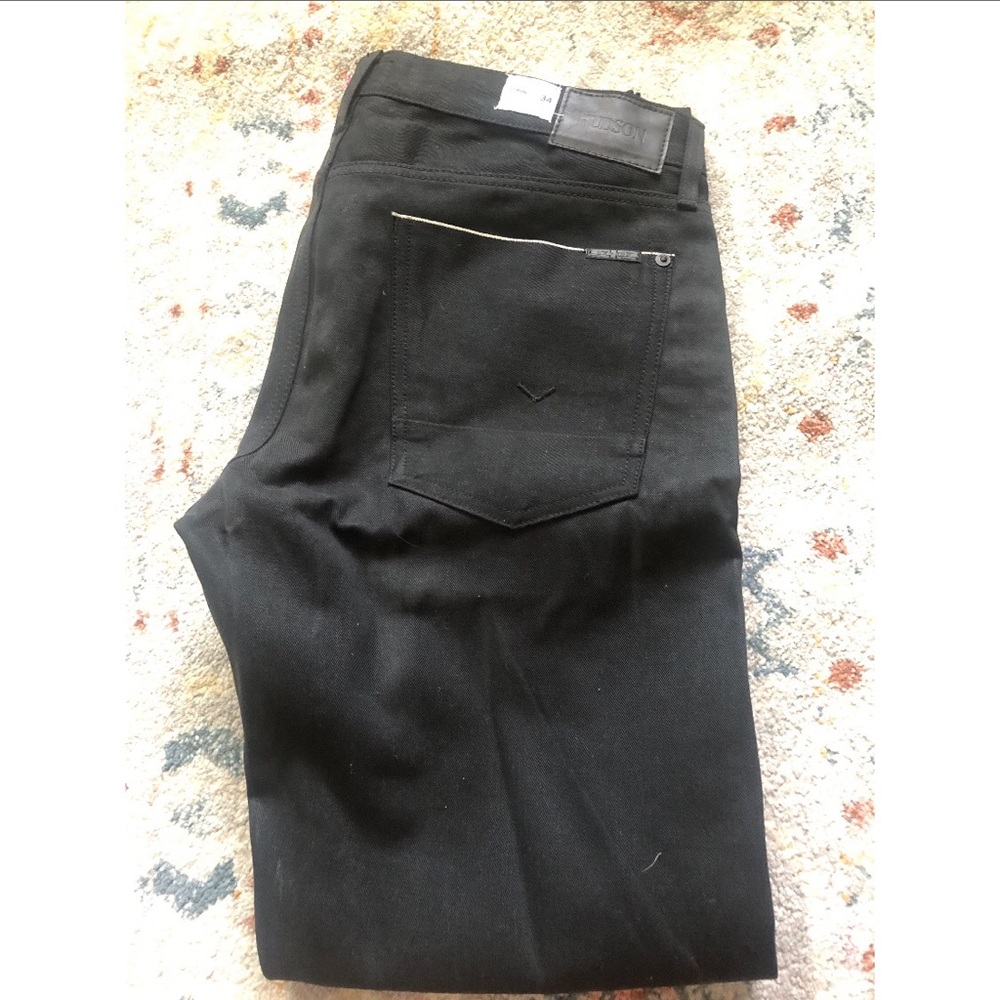 Hudson straight jeans
